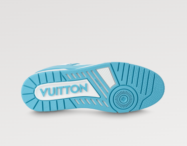 Louis Vuitton Trainer Monogram Light Blue